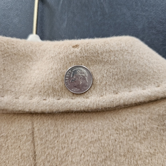 NWT - Angora Blend Venezia-Milano Camel Blazer - Size 16 - Picture 13 of 16